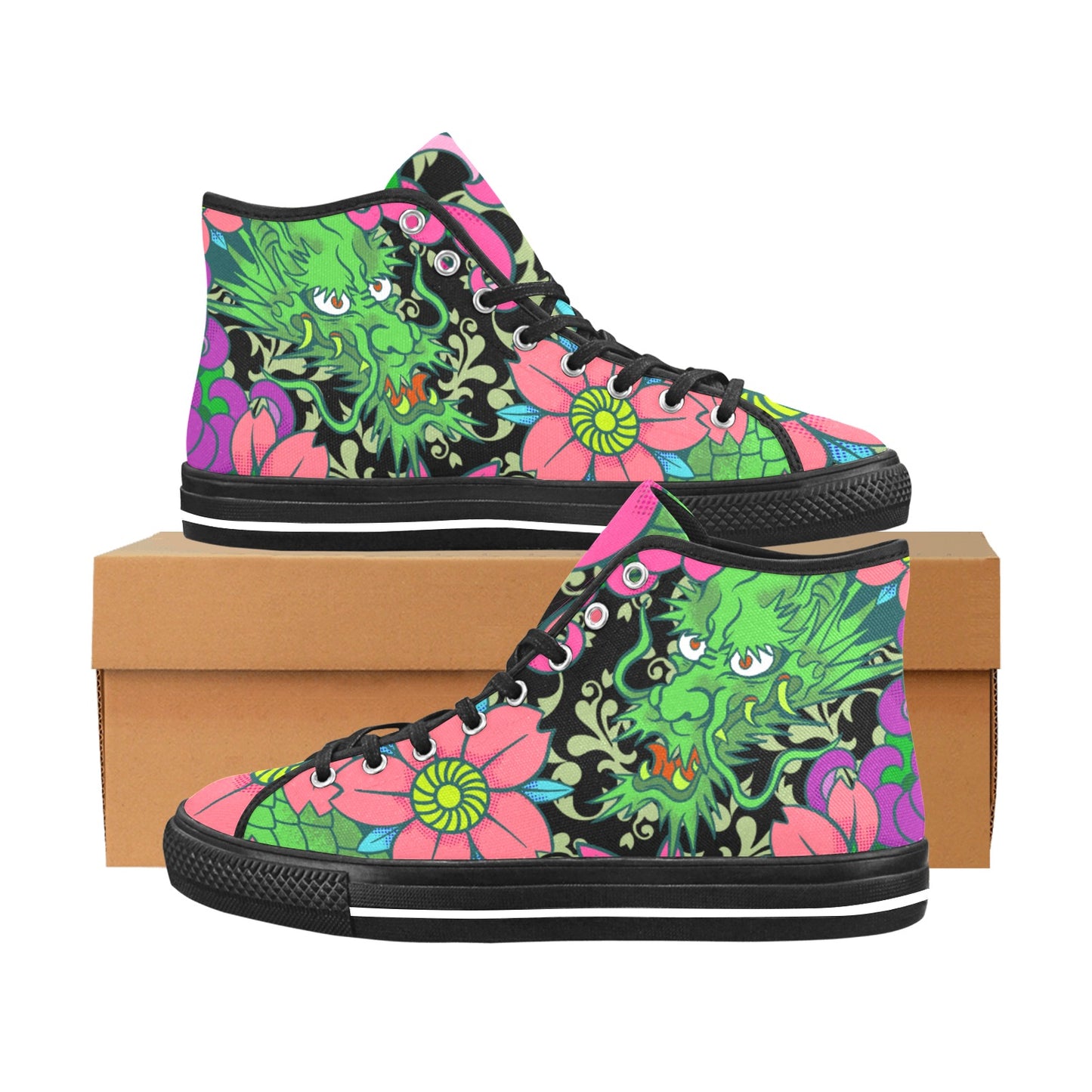 Dragon High Top CanvasShoes