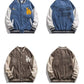 selfmart Store BOMBERS & JACKETS LA Vintage Varsity Jacket