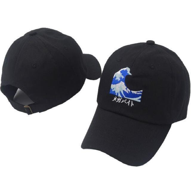 shopurbansociety Hats Black / One Size WAVES Dad Hat