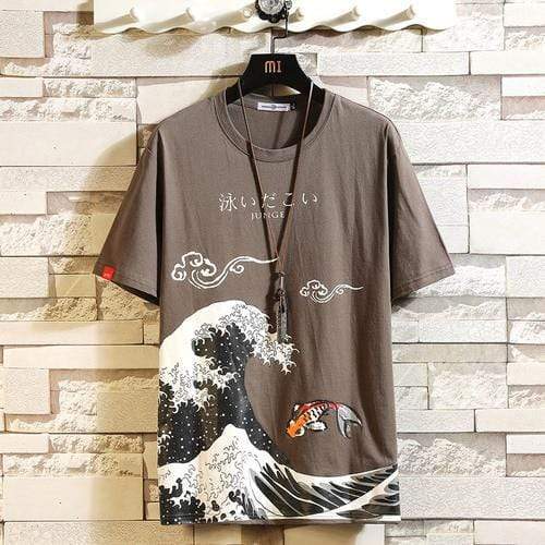 BQODQO Official Store SHIRTS Gray / XXS Junge T-Shirt